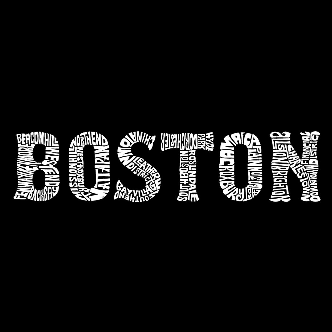 BOSTON NEIGHBORHOODS - Drawstring Backpack