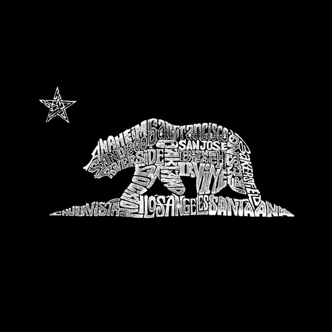California Bear - Drawstring Backpack