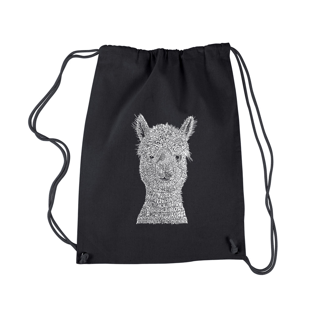 Alpaca - Drawstring Backpack