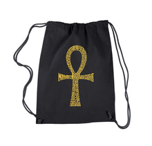 Load image into Gallery viewer, ANKH - Drawstring Backpack