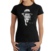 Load image into Gallery viewer, AL CAPONE ORIGINAL GANGSTER - Women&#39;s Word Art T-Shirt