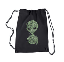 Load image into Gallery viewer, Alien - Drawstring Backpack