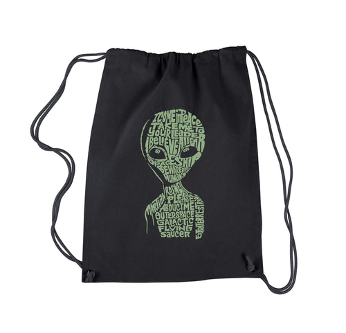 Alien - Drawstring Backpack