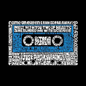 80S One Hit Wonders - Girl's Word Art Crewneck Sweatshirt