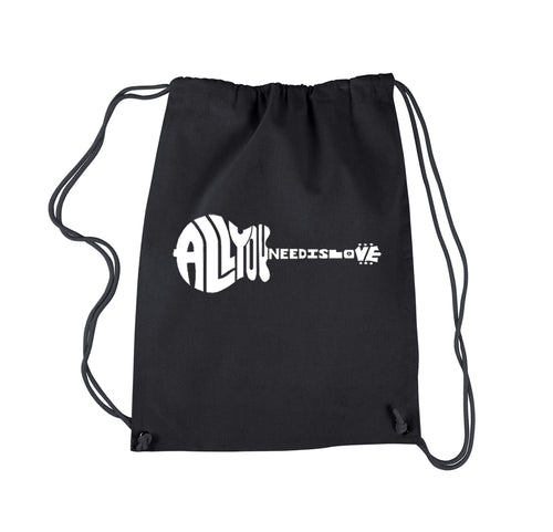 All You Need Is Love - Drawstring Backpack