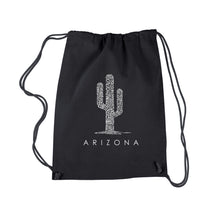 Load image into Gallery viewer, Arizona Cities -  Drawstring Backpack