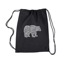 Load image into Gallery viewer, Bear Species - Drawstring Backpack