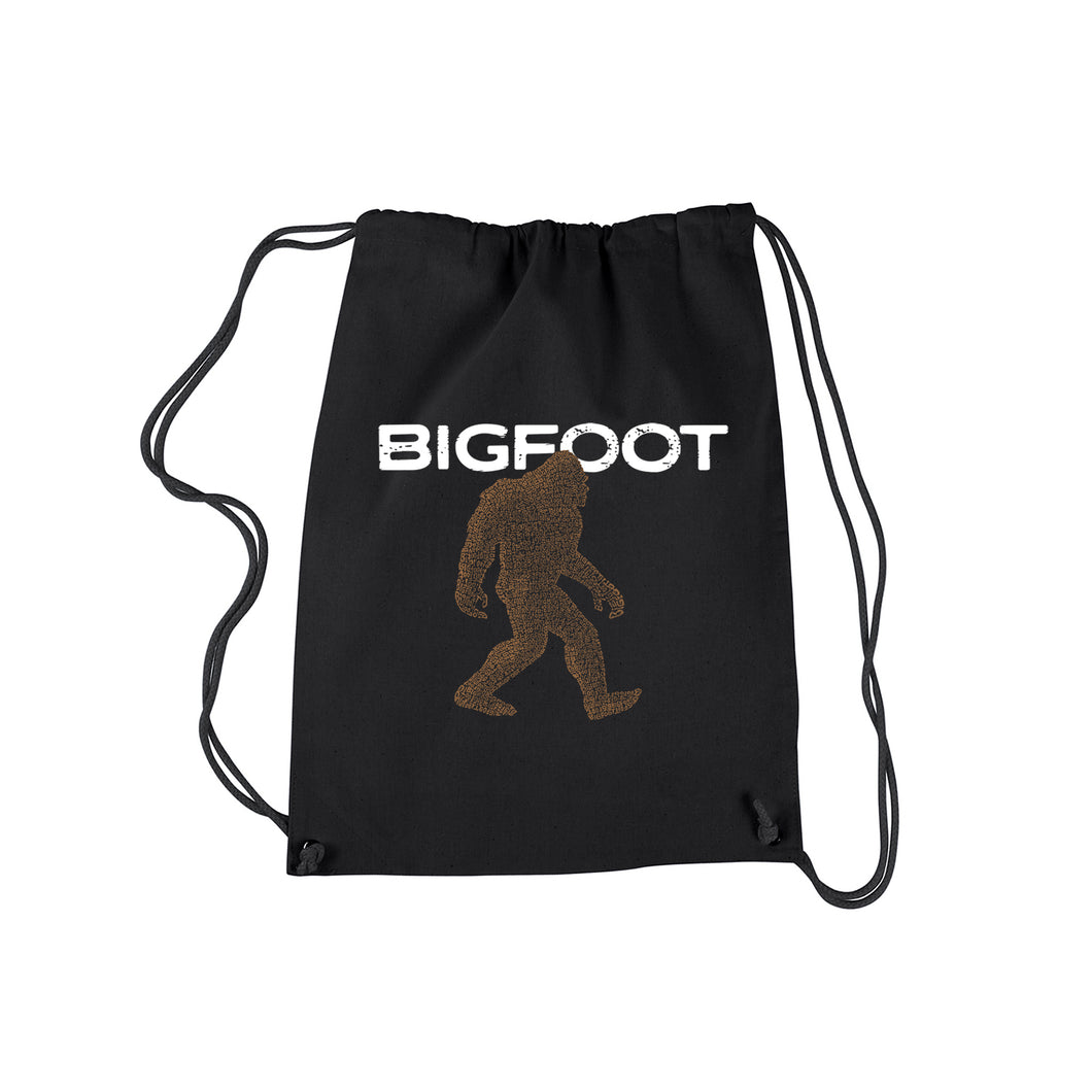 LA Pop Art Drawstring Backpack - BIGFOOT