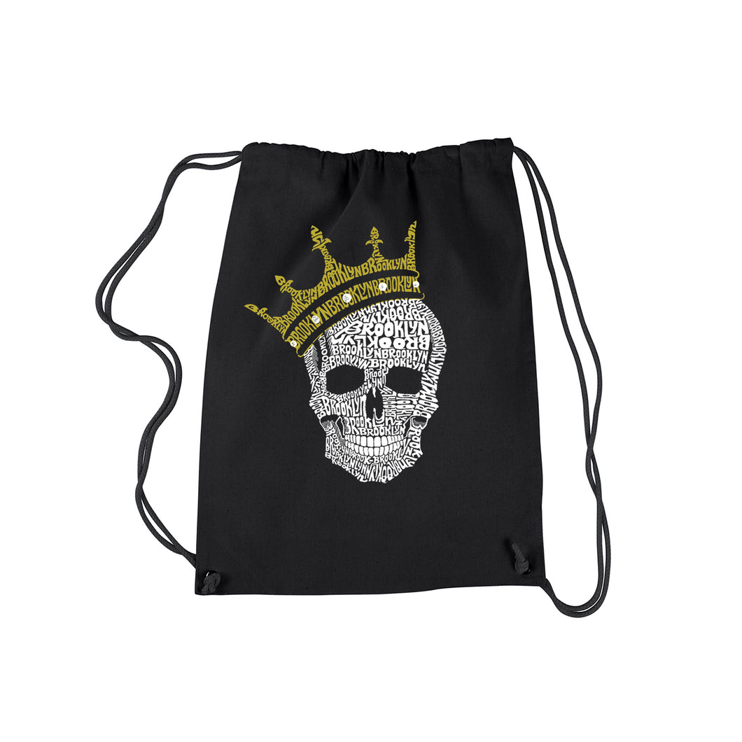 Brooklyn Crown  - Drawstring Backpack