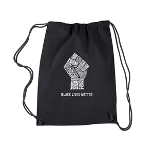 Black Lives Matter - Drawstring Backpack