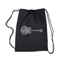 Load image into Gallery viewer, Blues Legends -  Drawstring Word Art Backpack