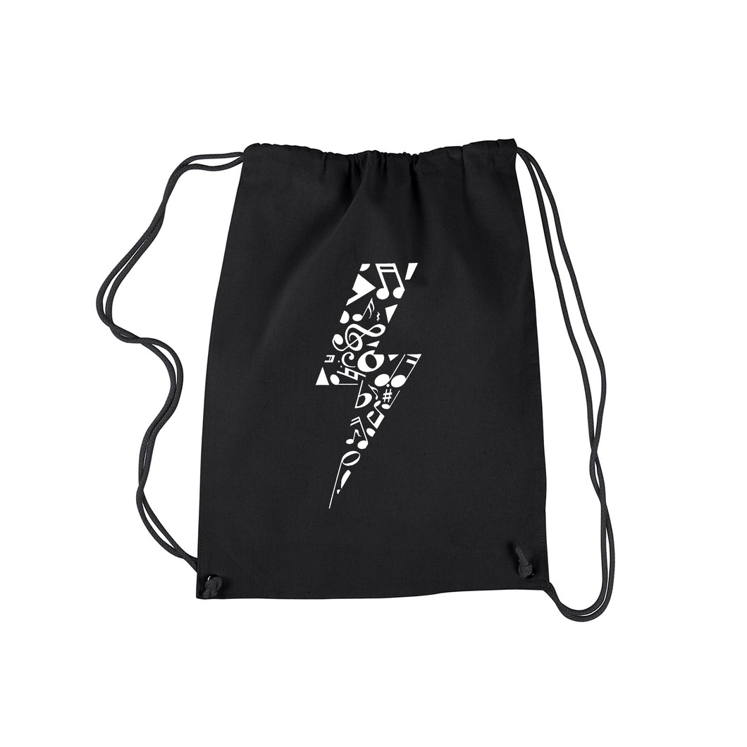 Lightning Bolt  - Drawstring Backpack