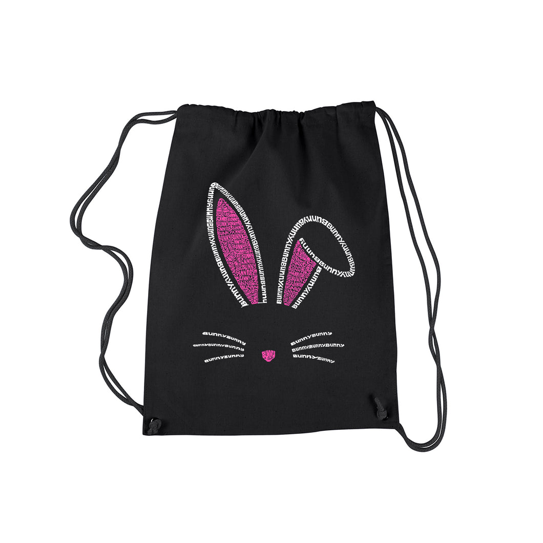 Bunny Ears  - Drawstring Backpack