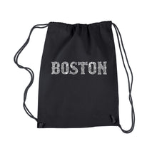 Load image into Gallery viewer, BOSTON NEIGHBORHOODS - Drawstring Backpack