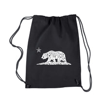 Load image into Gallery viewer, California Dreamin - Drawstring Backpack