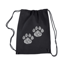 Load image into Gallery viewer, Cat Mom - Drawstring Backpack