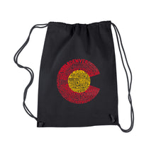 Load image into Gallery viewer, Colorado - Drawstring Backpack