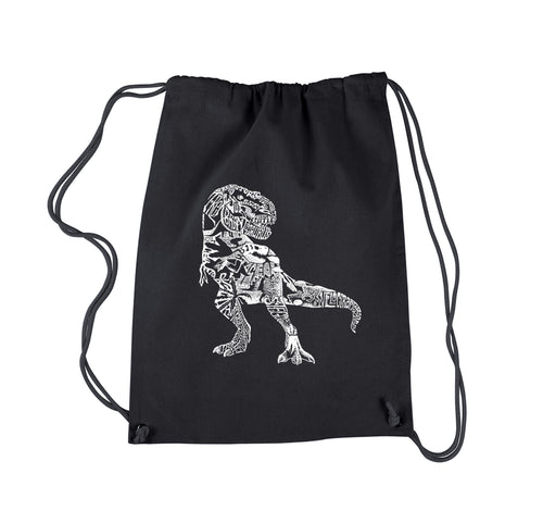 Dino Pics - Drawstring Backpack