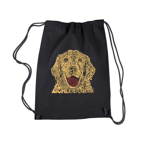 Dog - Drawstring Backpack
