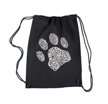 Load image into Gallery viewer, Dog Paw - Drawstring Backpack