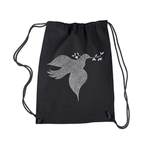 Dove -  Drawstring Backpack
