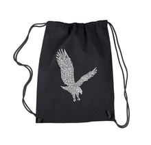 Load image into Gallery viewer, Eagle - Drawstring Backpack