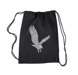 Eagle - Drawstring Backpack