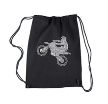 Load image into Gallery viewer, FMX Freestyle Motocross - Drawstring Backpack