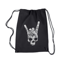Load image into Gallery viewer, Heavy Metal Genres - Drawstring Backpack