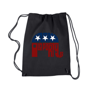REPUBLICAN GRAND OLD PARTY - Drawstring Backpack