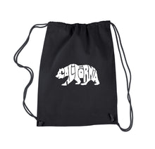 Load image into Gallery viewer, California Bear - Drawstring Backpack