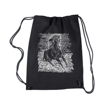Load image into Gallery viewer, POPULAR HORSE BREEDS - Drawstring Backpack