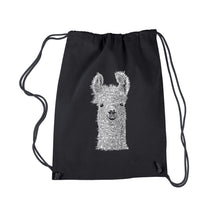 Load image into Gallery viewer, Llama - Drawstring Backpack