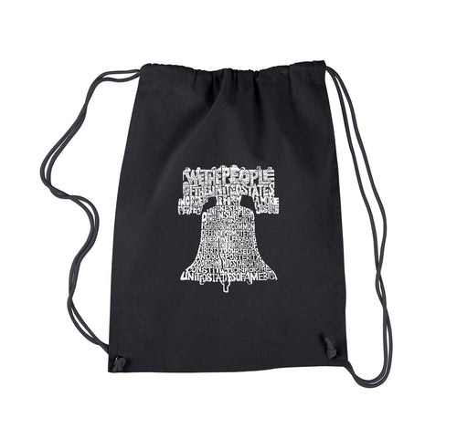 Liberty Bell -  Drawstring Backpack