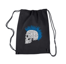 Load image into Gallery viewer, Punk Mohawk - Drawstring Backpack