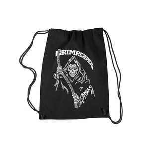 Grim Reaper  - Drawstring Backpack