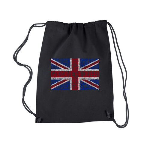 God Save The Queen - Drawstring Backpack
