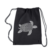 Load image into Gallery viewer, Turtle - Drawstring Backpack