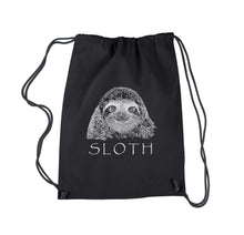 Load image into Gallery viewer, Sloth - Drawstring Backpack