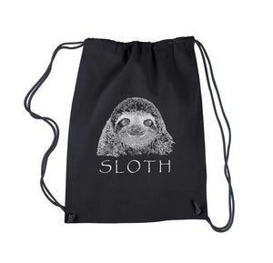 Sloth - Drawstring Backpack