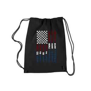 Support our Troops  - Drawstring Backpack