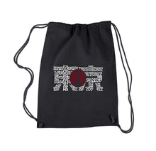 Load image into Gallery viewer, Tokyo Sun - Drawstring Backpack