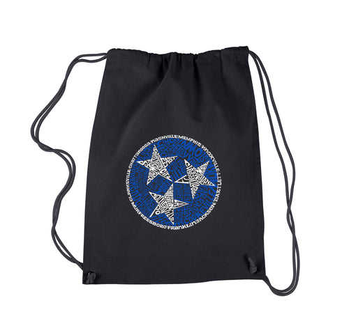 Tennessee Tristar - Drawstring Backpack