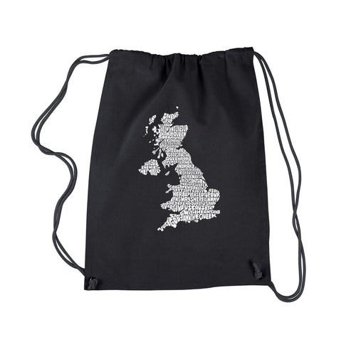 GOD SAVE THE QUEEN - Drawstring Backpack