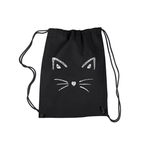 Whiskers  - Drawstring Backpack