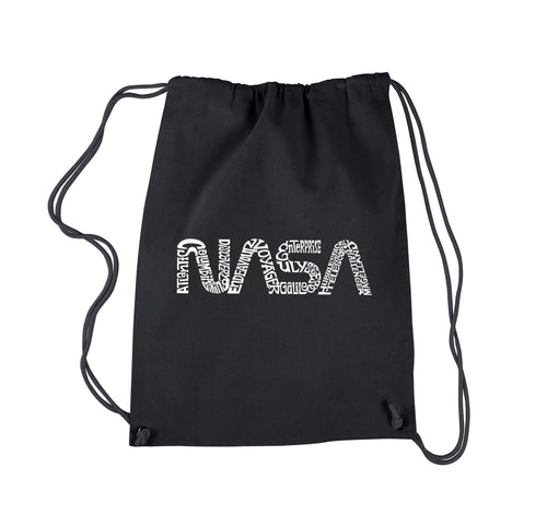 Worm Nasa - Drawstring Backpack