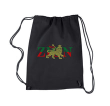 Load image into Gallery viewer, Zion One Love - Drawstring Backpack
