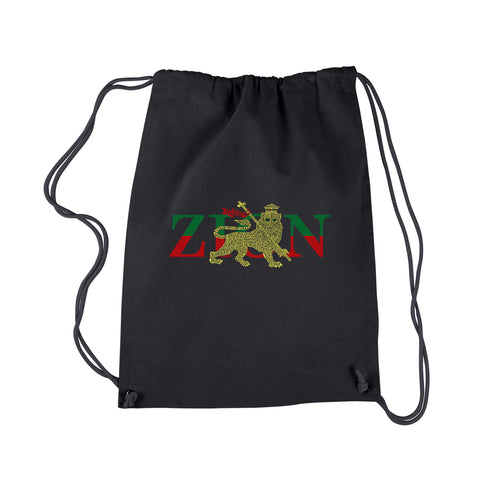 Zion One Love - Drawstring Backpack