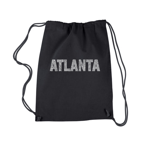 ATLANTA NEIGHBORHOODS - Drawstring Backpack
