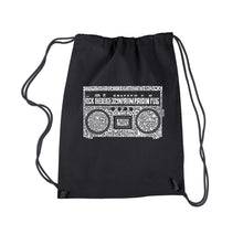 Load image into Gallery viewer, Greatest Rap Hits of The 1980&#39;s - Drawstring Backpack